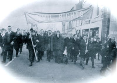 Civil Rights Demonstration in Enniskillen 1969