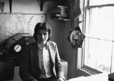 Eddie Cowman c.1976, CA Office 283 Gray's Inn Rd.