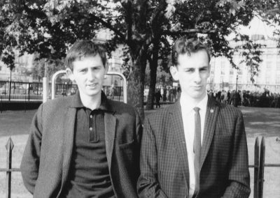 Peter Mulligas (on left) & Jim Kelly c.1961-62