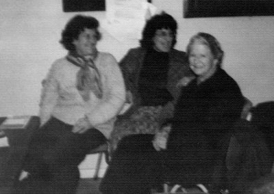 Joyce Tringham, Toni Curran & Elsie O'Dowling
